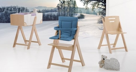 Oplà, la culla che cresce insieme al vostro bambino, trasformandosi in seggiolone e sedia - Le Shopping News Il Magazine per gli Appassionati di Moda e Tendenze