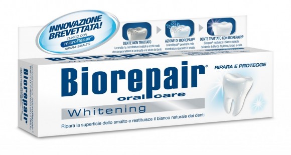 BIOREPAIR WHITENING, per denti bianchi , sani e protetti - Le Shopping News Il Magazine per gli Appassionati di Moda e Tendenze