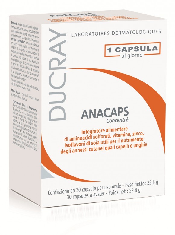 Anacaps Concentré di Ducray, una novità per la salute di capelli e unghie - Le Shopping News Il Magazine per gli Appassionati di Moda e Tendenze