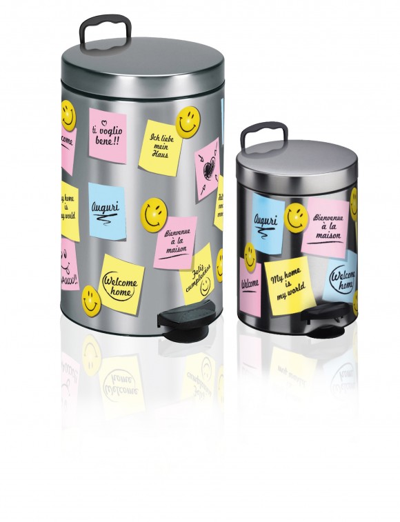 POST-IT MELICONI: la pattumiera che ... ti sorride! - Le Shopping News Il Magazine per gli Appassionati di Moda e Tendenze