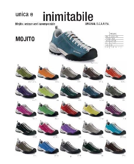 La Collezione Lifestyle 2013 di SCARPA per chi ama camminare con il massimo del comfort - Le Shopping News Il Magazine per gli Appassionati di Moda e Tendenze