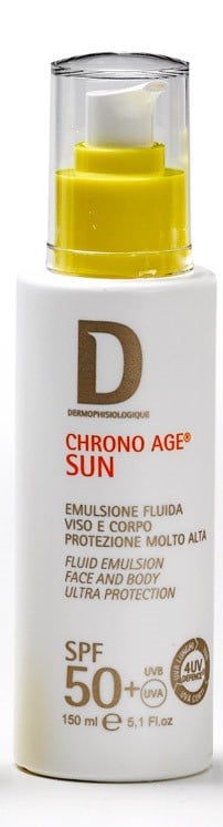 Chronoage Sun by Dermophisiologique: per proteggere la pelle dai danni provocati dai raggi solari - Le Shopping News Il Magazine per gli Appassionati di Moda e Tendenze