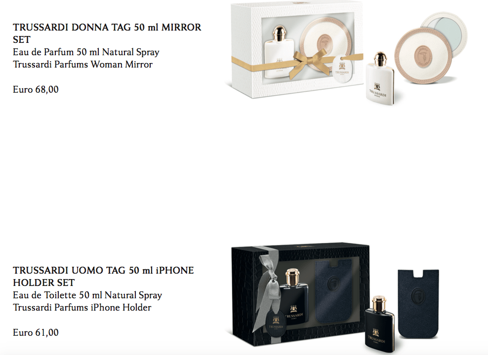 Beauty Set Trussardi, per un Natale ... profumato! - Le Shopping News Il Magazine per gli Appassionati di Moda e Tendenze