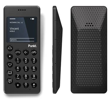Disintossicarsi dall'uso eccessivo dello smartphone con  il telefono di design MP 01 di Punkt - Le Shopping News Il Magazine per gli Appassionati di Moda e Tendenze