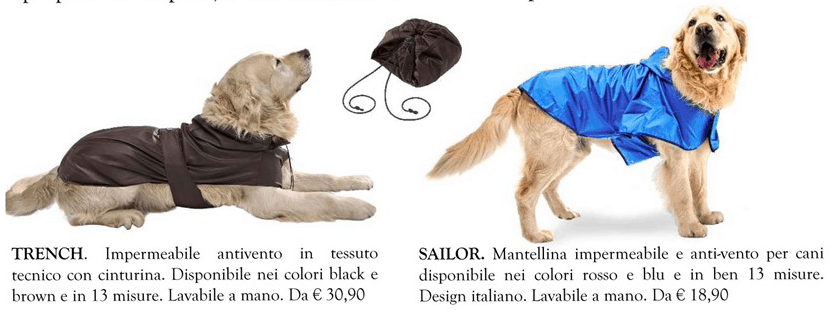 Da Ferplast le pratiche mantelline antivento e antipioggia per il vostro cane - Le Shopping News Il Magazine per gli Appassionati di Moda e Tendenze