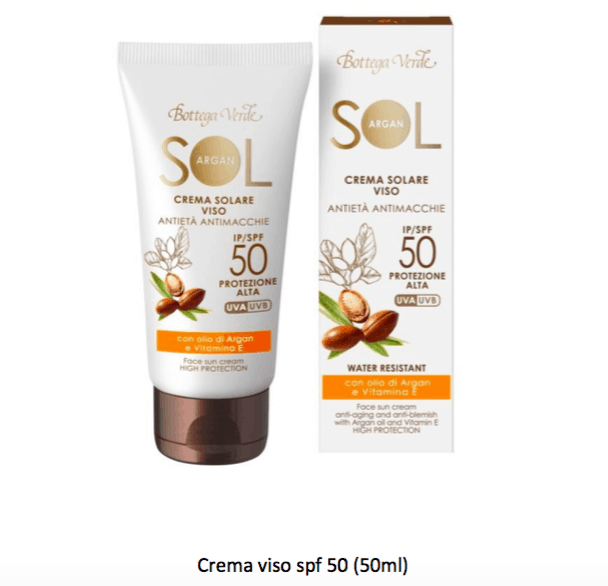 Da Bottega Verde Sol Argan, la nuova linea di solari per il viso - Le Shopping News Il Magazine per gli Appassionati di Moda e Tendenze