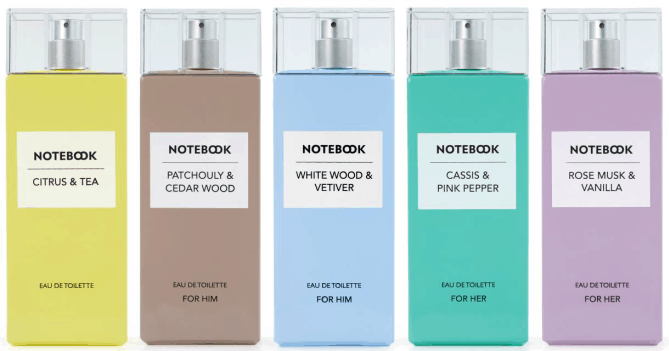 Selectiva SPA del gruppo Paglieri  lancia Notebook, una gamma di 5 eau de toilette evocative - Le Shopping News Il Magazine per gli Appassionati di Moda e Tendenze