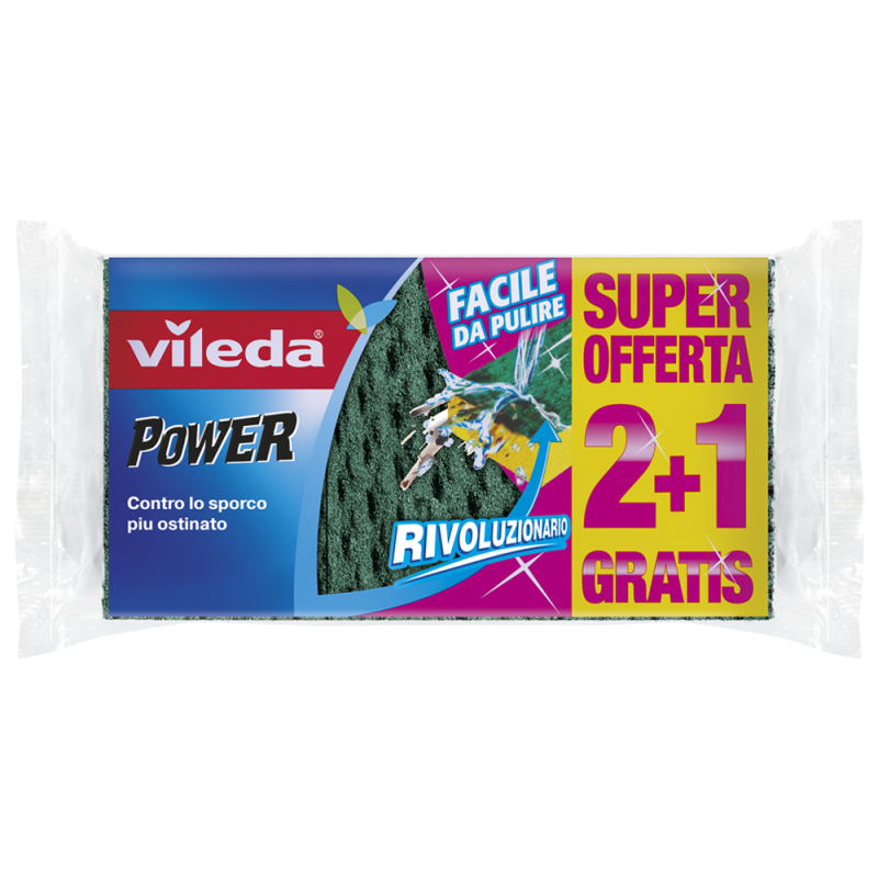 Panno spugna power 2in1 di Vileda - Le Shopping News Il Magazine per gli Appassionati di Moda e Tendenze