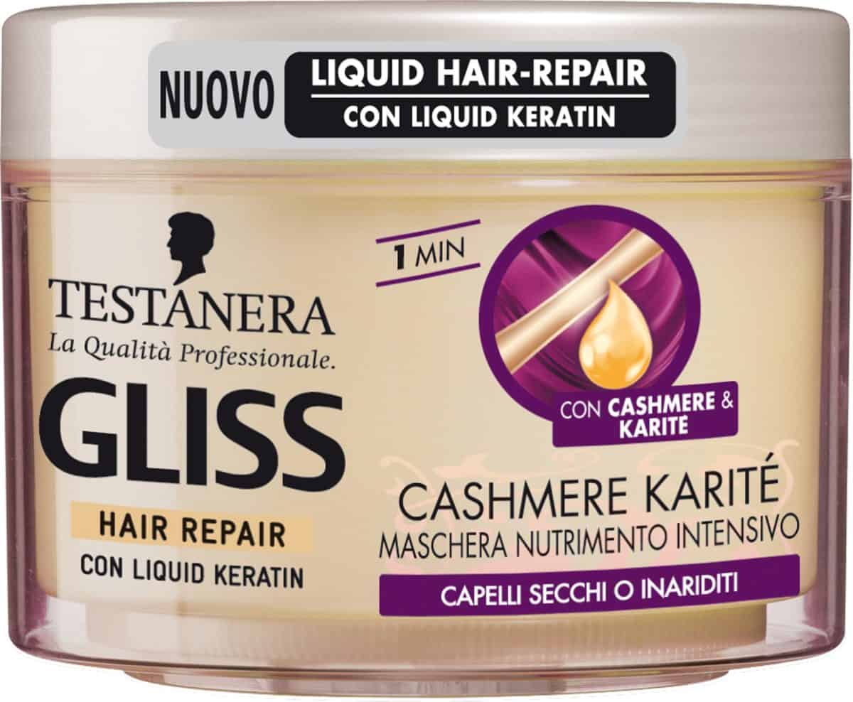 Testanera Gliss Cashmere Karite´: capelli morbidi e nutriti anche in autunno