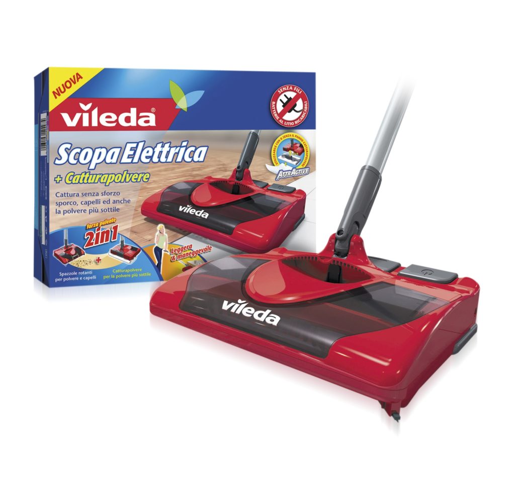 La Scopa Elettrica senza fili   di Vileda pulisce anche il parquet! - Le Shopping News Il Magazine per gli Appassionati di Moda e Tendenze