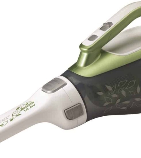 Dustbuster Eco Lithium di Black & Decker, un aspiratore ricaricabile leggerissimo e con batteria al litio