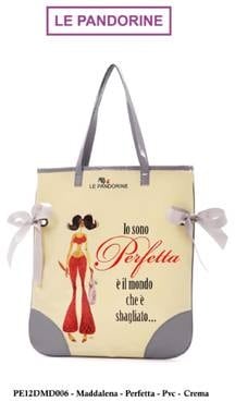 Ironiche borse Le Pandorine per la Festa della Donna