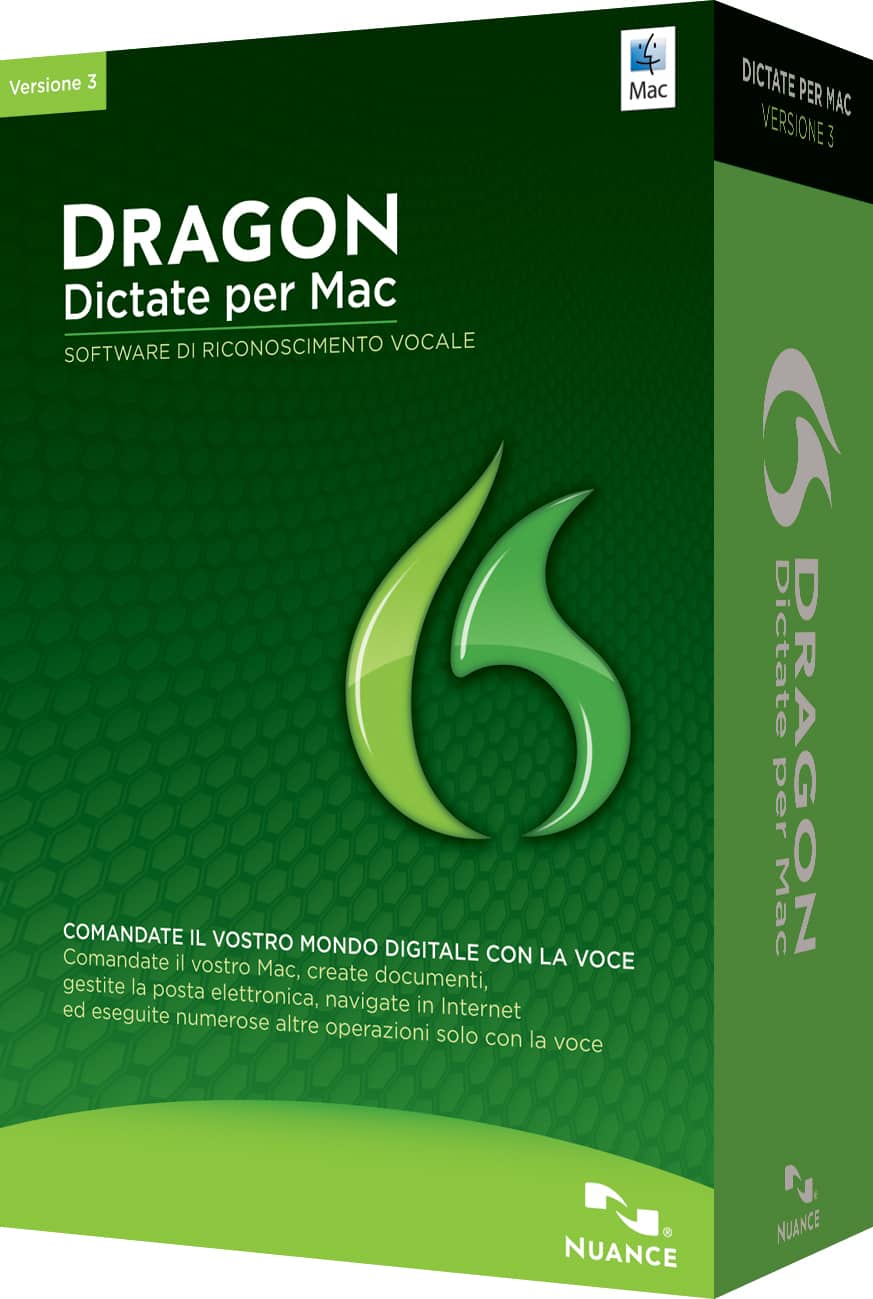 La versione 3 per Mac di Dragon Dictate arriva in Italia