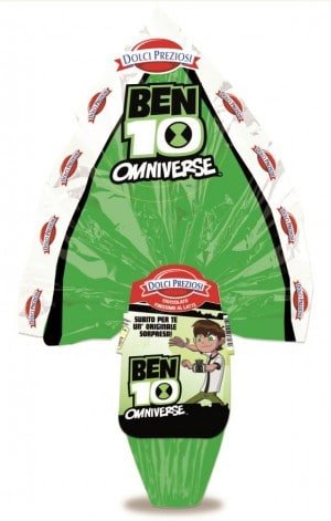 Con BEN 10 l'uovo di Pasqua è più accattivante!