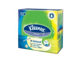 Kleenex Balsam: fazzolettini lenitivi per raffreddori ed allergie