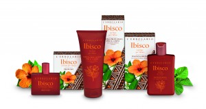 Fragranze esotiche di Ibisco e di Zenzero nella linea IBISCO di L'Erbolario