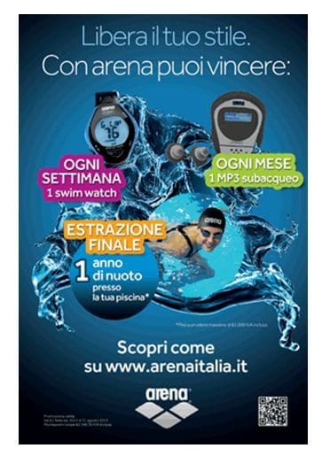 Arena “Libera il tuo stile”, il concorso a premi valido fino al 31 agosto 2013.