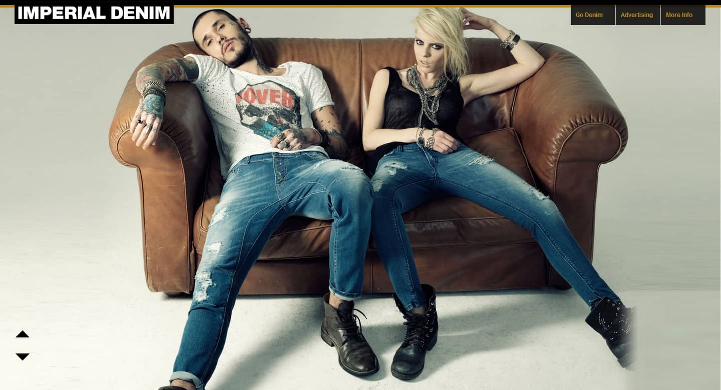 Debutta on line il nuovo sito IMPERIAL DENIM