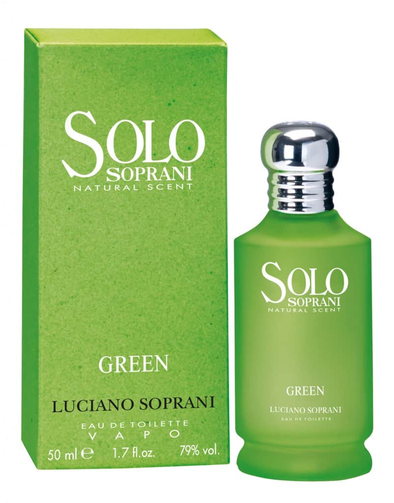 LUCIANO SOPRANI SOLO GREEN: una fragranza ispirata alla natura e al desiderio di libertà
