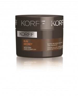 Crema solare superabbronzante Sun Secret korff: pelle abbronzata senza problemi di scottature! - Le Shopping News Il Magazine per gli Appassionati di Moda e Tendenze