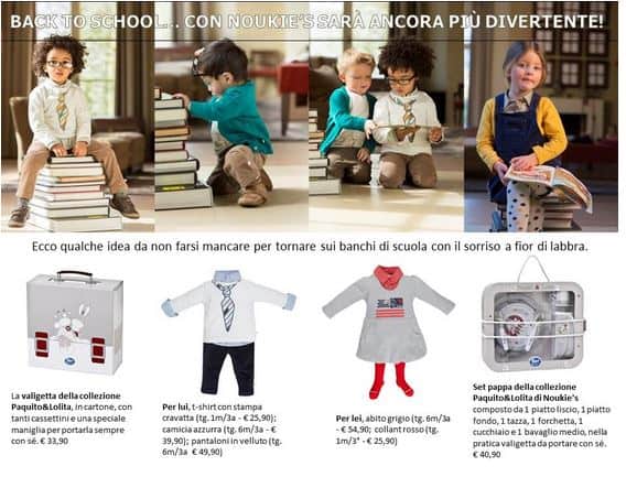 Si torna a scuola più volentieri con le piacevoli ed allegre proposte di NOUKIE'S!‏
