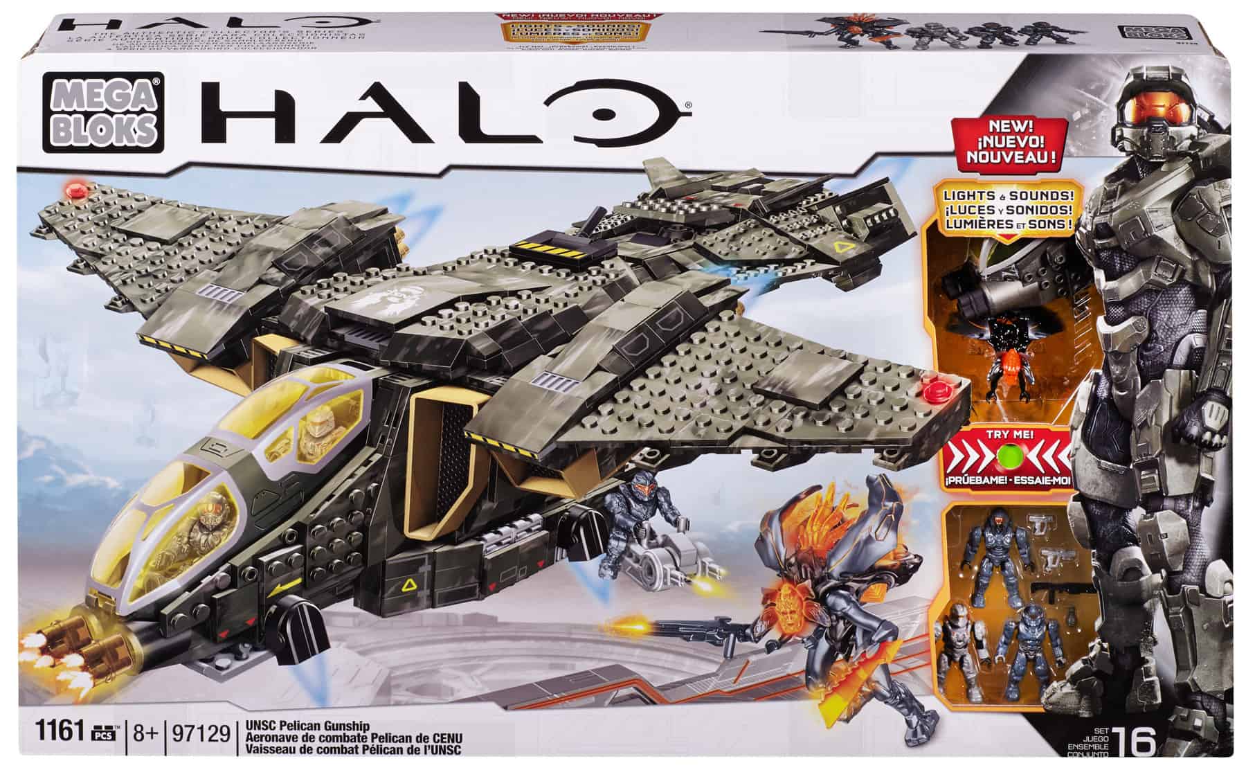 Nuova serie Mega Bloks® HaloTM: effetti luce e suoni travolgenti per un'esperienza di gioco straordinaria