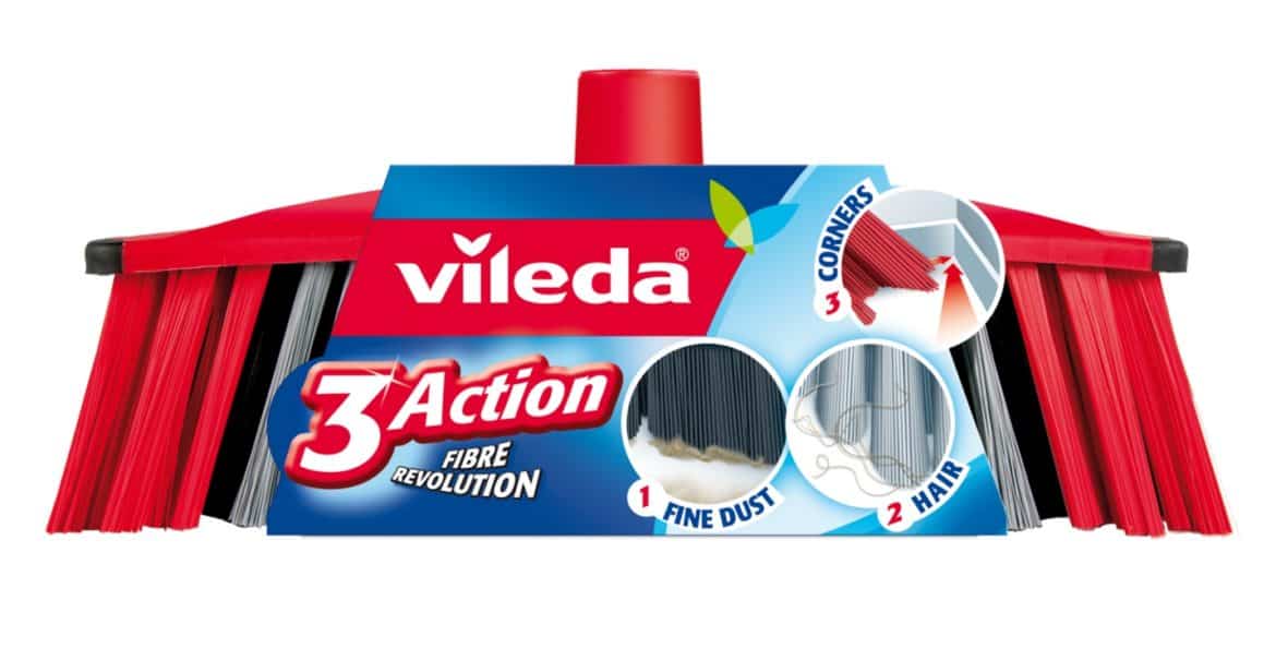 SCOPA 3ACTION: lo strumento Vileda per pulire davvero a fondo