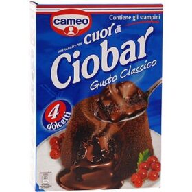 Cuor di Ciobar: tortine dal cuore morbido, da preparare in casa in un attimo con il preparato per Torte Cameo!