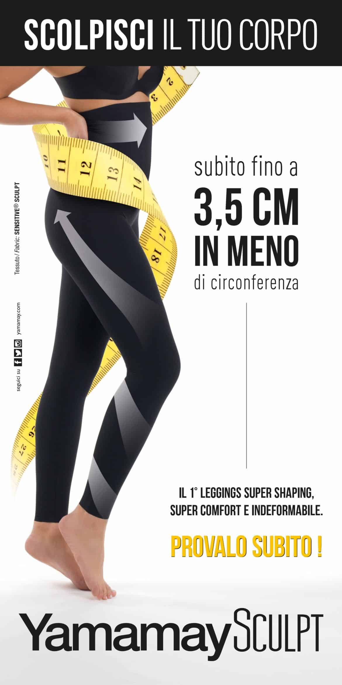Yamamay Sculpt: per guadagnare 2 taglie in meno senza dieta!
