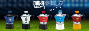 Dedicate ai tifosi più accaniti le nuove Moka Melody Sport di Bialetti