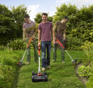 Con il tosaerba Black&Decker curare il giardino diventa un gioco da ragazzi!