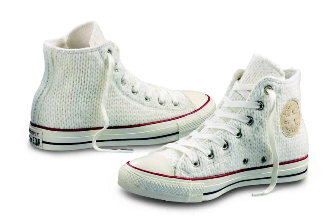 CONVERSE propone per il prossimo inverno la sneaker Chuck Taylor in candida lana lavorata
