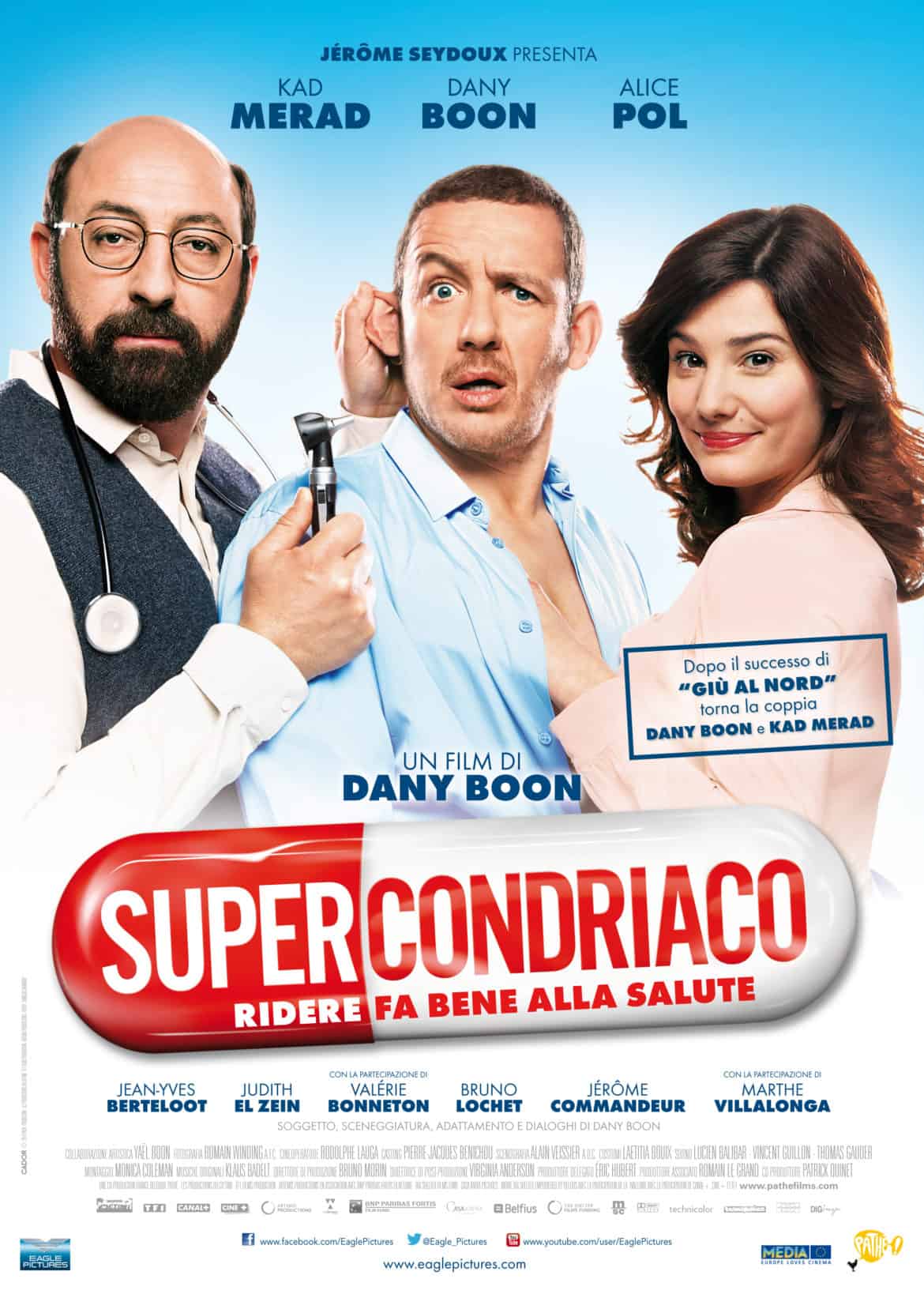 "Supercondriaco – Ridere fa bene alla salute” dal 13 marzo al cinema