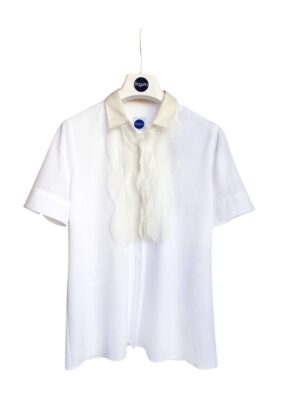 Bagutta: una collezione P/E 2014 ricca di rouches e di colori ispirati alla natura - Le Shopping News Il Magazine per gli Appassionati di Moda e Tendenze
