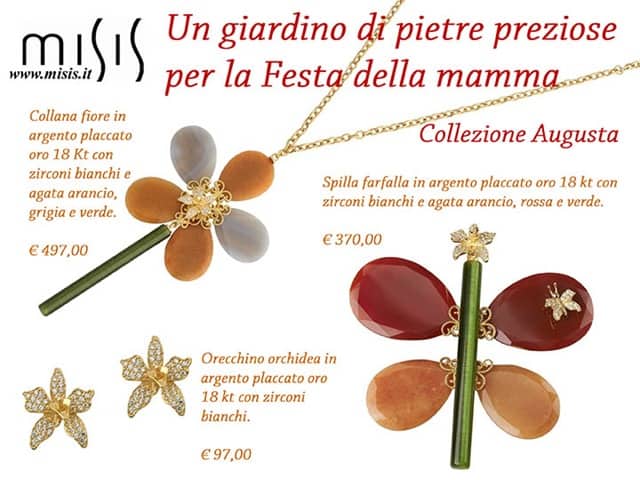 MISIS GIOIELLI: per la Festa della mamma forme preziose ispirate alla bellezza della natura