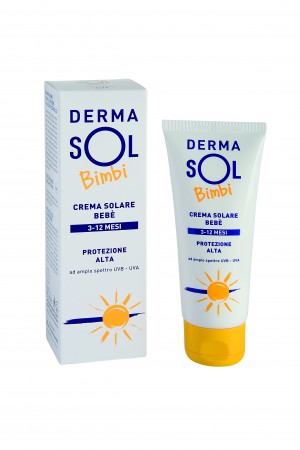 Dermasol Bimbi: fotoprotezione del bebè dai 3 ai 12 mesi