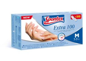 EXTRA 100, il guanto Spontex latex-free a prova di allergie