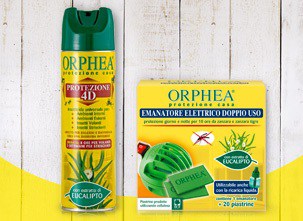 ORPHEA PROTEZIONE CASA: lotta spietata contro gli insetti in casa e fuori!