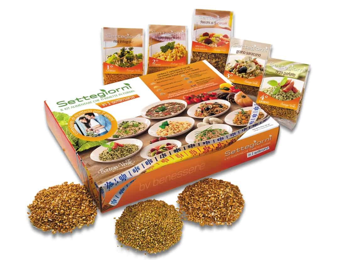 Bottega Verde: con il kit alimentare Settegiorni ti depuri e ritrovi la forma!