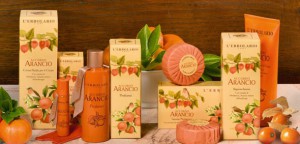 Linea Accordo Arancio by L'Erbolario, ideale per la pelle sensibile perchè tutta naturale!