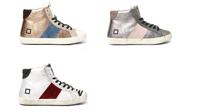 Sneakers laminate by D.A.T.E. Kids per bambini fashion!