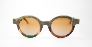 Occhiali Catuma: legno, pietra, sughero, granito per eyewear di un lusso sostenibile