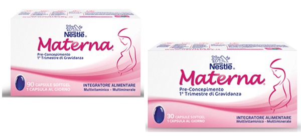 Nestlè Materna, il nuovo integratore per le mamme