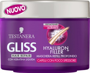 Gliss Hyaluron Filler, la nuova linea firmata Testanera per capelli più corposi e rigenerati