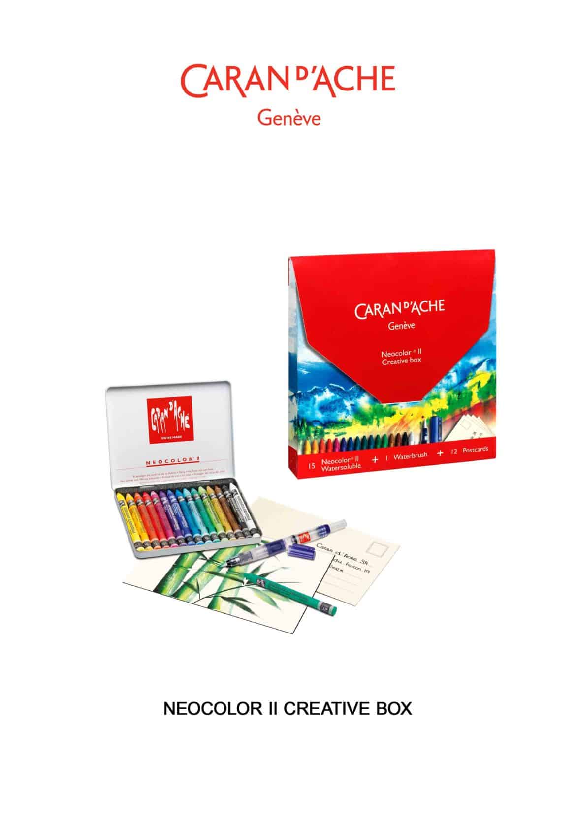 Caran d'Ache ti accompagna anche in vacanza!