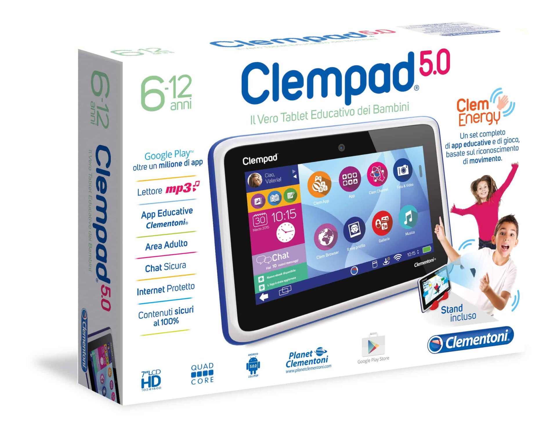 A Natale Clempad Call di Clementoni, un'idea regalo utile e divertente