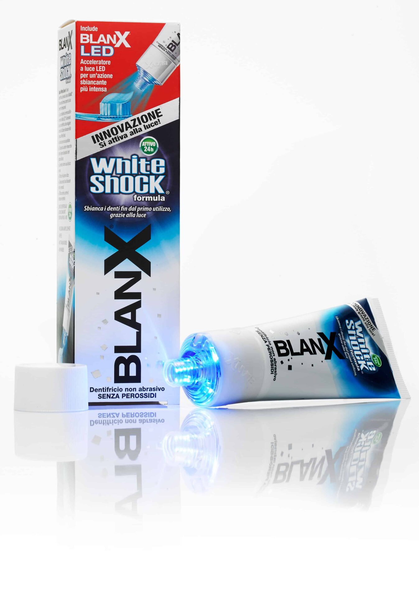 BlanX White Shock, per denti di un bianco abbagliante! - Le Shopping News Il Magazine per gli Appassionati di Moda e Tendenze