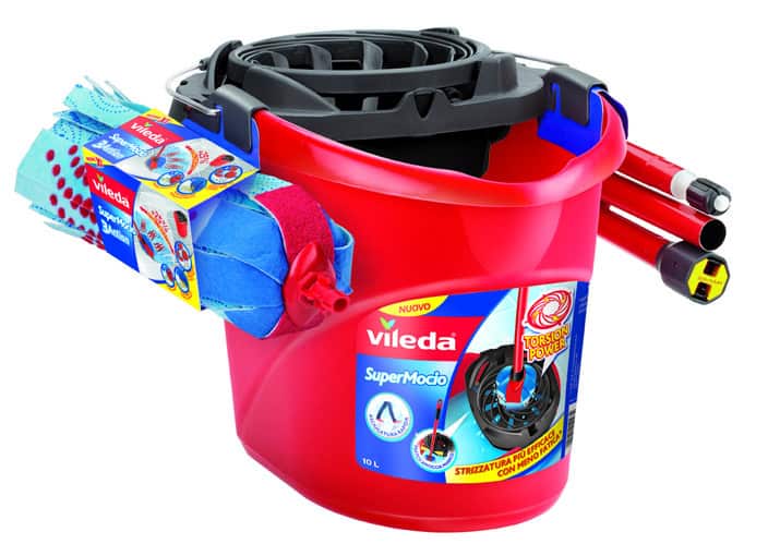 Nuovo SuperMocio con strizzatore Torsion Power di Vileda, meno fatica per pulire i pavimenti di casa!