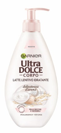 Linea Ultra Dolce Corpo Delicatezza d'Avena di Garnier, per idratare la pelle dopo la doccia - Le Shopping News Il Magazine per gli Appassionati di Moda e Tendenze