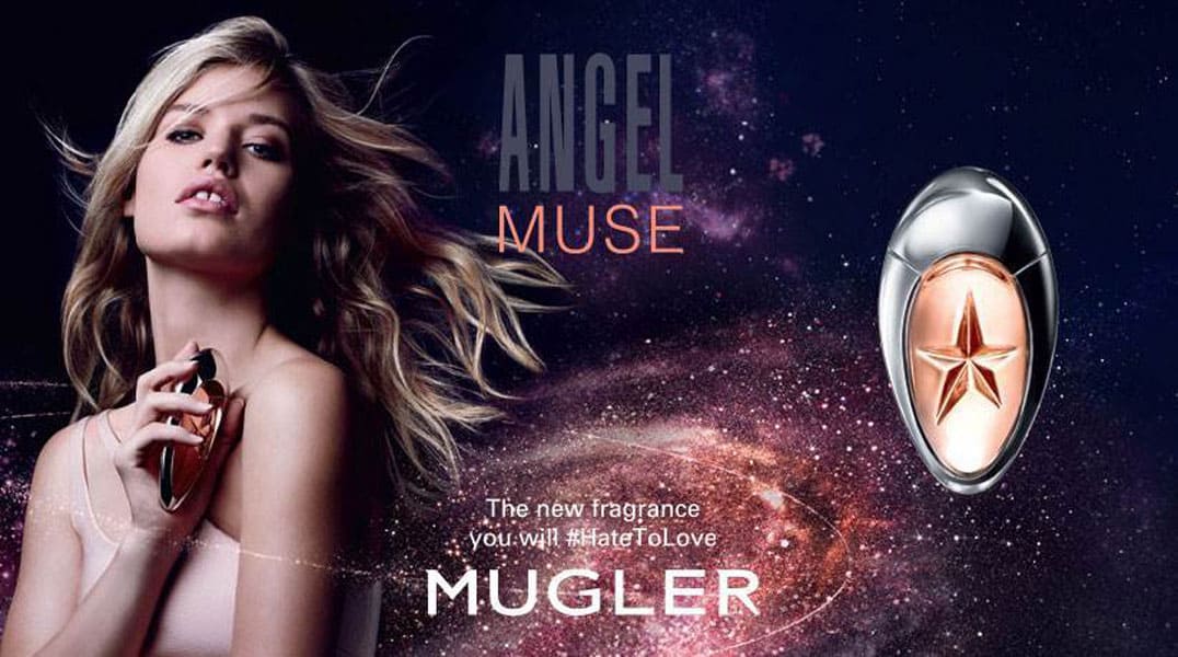 Nuovo formato e golose note olfattive nella fragranza della collezione Angel MUSE di Mugler 100 ml